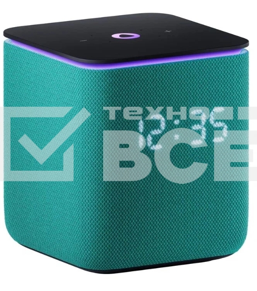 Умная колонка Яндекс Станция Миди, ZigBee, 24Вт, с голосовым ассистентом Алиса на YaGPT, изумрудный