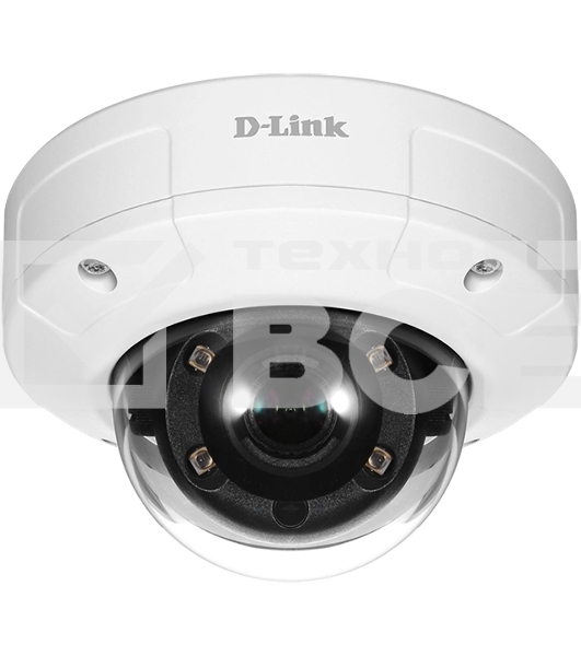 Камера видеонаблюдения IP D-Link DCS-4602EV/UPA 2.8-2.8мм цв. корп.:белый