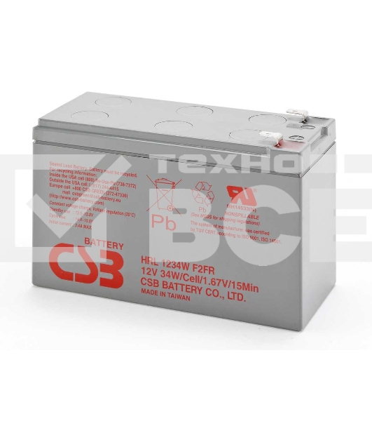 Батарея CSB HRL 1234W (12V, 9Ah)