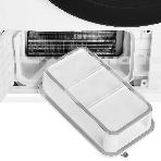 Сушильная машина Monsher MDM 595 Blanc белый, 10 кг, сушка - тепловой насос, программ - 15, 59.5 x 85.5 x 66.5 см, фото4