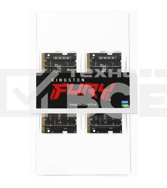 Оперативная память Kingston Fury Impact, DDR5, 32GB (2x16GB), 6000MHz, CL38, ECC SO-DIMM