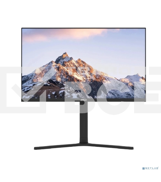 Монитор 23.8' Dahua DHI-LM24-B201A IPS 1920x1080, 100 Гц, 5 мс, 16:9, 250 кд/м2, 1xHDMI, 1xDP, 1xVGA, черный