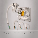 Розетка Ethernet RJ-45 cat. 6A экранированная (белый матовый), фото3