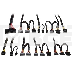 Серверный блок питания Exegate <RM-700ADS> APFC,2х8cm fan, 20+4pin/(4+4)pin+(4+4)pin , 2xPCI-E , 9xSATA, фото7