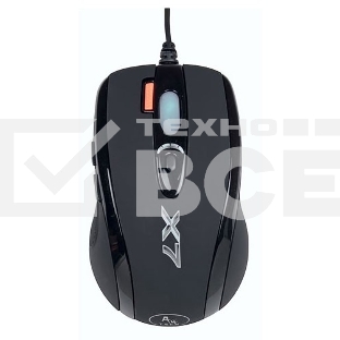 Мышь проводная A4Tech X-710BK черный, 2000 dpi, USB, кнопки - 7