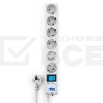 Фильтр-удлинитель Power Cube PRO, 3,0 м, LC контур, 16А/3,5 кВт, фото 1