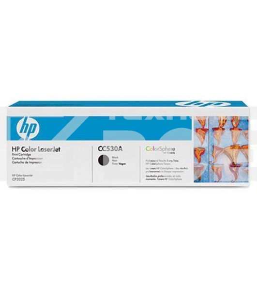 Картридж лазерный HP CC530A черный для LJ CP2025/CM2320 3500стр.
