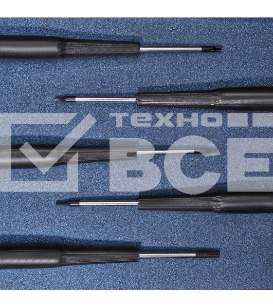 Набор часовых отверток TORX 7 предметов Rexant