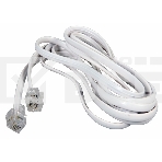 Телефонный шнур Rexant удлинитель RJ-11(6P-4C), длина 7 метров, белый, фото2