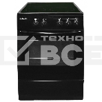 Плита электрическая Лысьва EF3001MK00 черный, конфорок 3 электрических, духовка 57 л, 50 см x 84 см x 60 см, фото 1