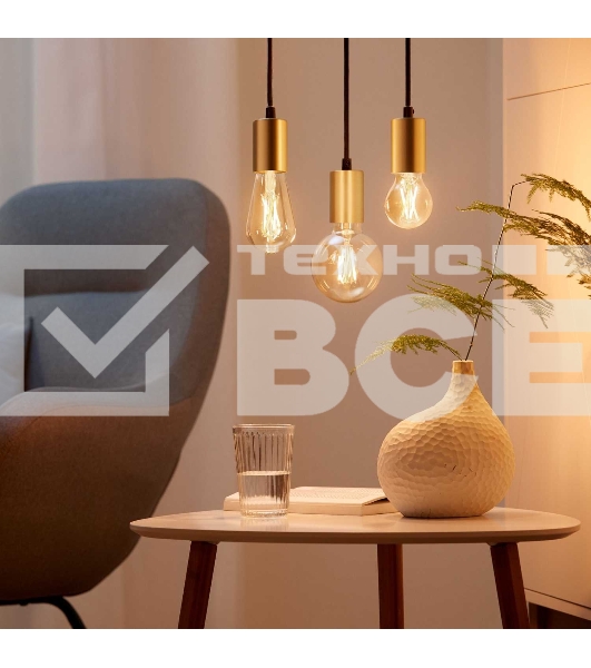 Лампа светодиодная WiZ Wi-Fi BLE50WST64E27920-50Amb1PF/6
