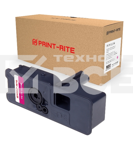 Картридж лазерный Print-Rite TFKADDMPRJ PR-TK-5220M TK-5220M пурпурный (1200стр.) для Kyocera Ecosys M5521cdn/M5521cdw/P5021cdn/P5021cdw
