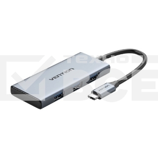 Мультифункциональный хаб Vention USB Type C 6 в 1