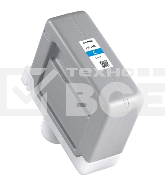 Картридж струйный Canon PFI-310 C 2360C001 голубой (330 мл) для Canon TX-2000/TX-3000/TX-4000