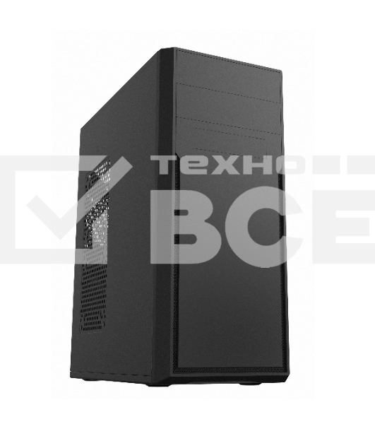 Компьютерный корпус c блоком питания 450 Ватт/ Case Foxline FL-302-FZ450-U32 ATX case, black, w/PSU 450W 8cm, w/2xUSB2.0+2xUSB3.0, w/pwr cord, w/o FAN