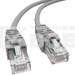 Патч-корд NTSS NTSS-PC-UTP-RJ45-6-1.0-LSZH-GY NTSS-PC-UTP-RJ45-6-1.0-LSZH UTP RJ-45 вил.-вилка RJ-45 кат.6 1м серый LSZH (уп.:1шт) 24AWG, фото4