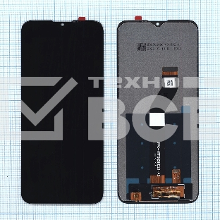 Дисплей для Motorola G8 Power Lite черный