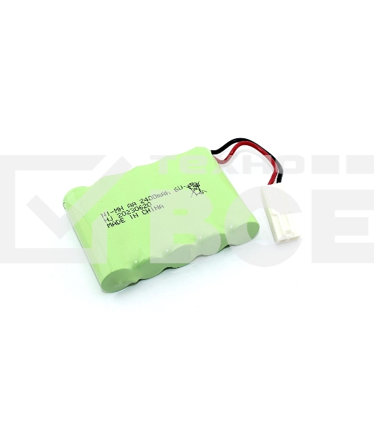 Аккумулятор Ni-Mh 6V 2400 mAh AA Flatpack разъем EL-2P