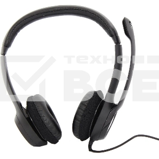 Гарнитура Logitech Headset Logitech H390 USB black