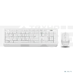 Клавиатура + мышь A4Tech Fstyler F1010 клав:белый/серый мышь:белый/серый USB Multimedia, фото2