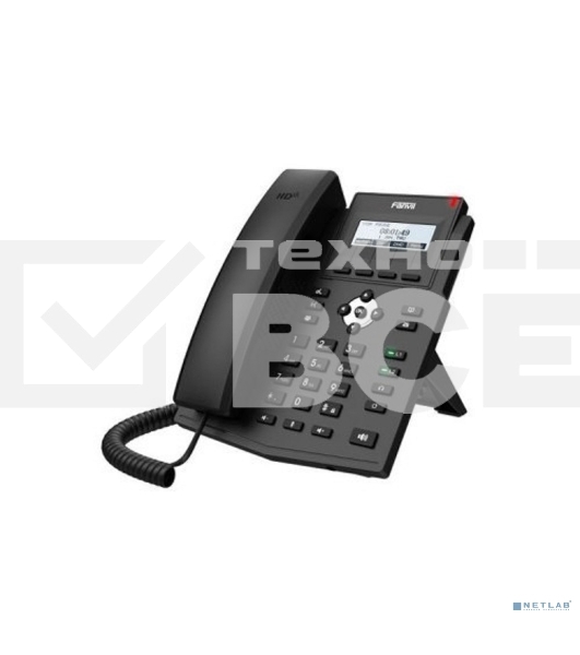 Телефон IP Fanvil X1SP черный