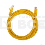 Патч-корд U/UTP, CAT 5e, RJ45-RJ45, 26AWG, ZH нг(А)-HF, желтый, 3м  REXANT, фото2