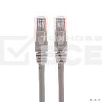 Патч-корд U/UTP, CAT 5e, RJ45-RJ45, 26AWG, ZH нг(А)-HF, серый, 0,3м  REXANT, фото3