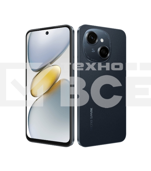 Смартфон Tecno SPARK GO 1, 4/64Gb, черный