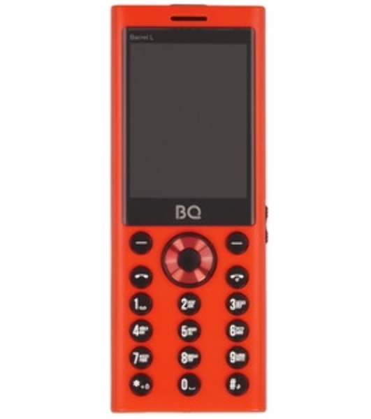 Мобильный телефон BQ 2458 Barrel L красный/черный