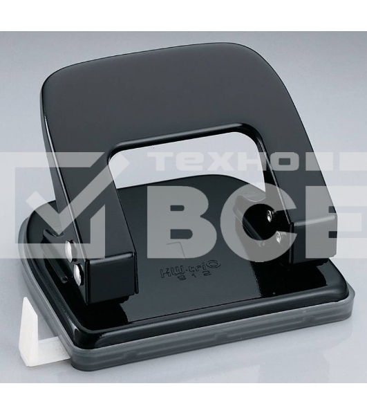 Дырокол Kw-Trio Typical Smart 09120BLCK макс.:16лист. с линейкой черный