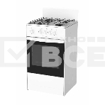 Плита газовая Darina S 4 GM 441 101 W Газовая плита, 4 конф., объем духовки - 50 литров, газ-контроль горелки духовки, щиток, фото3