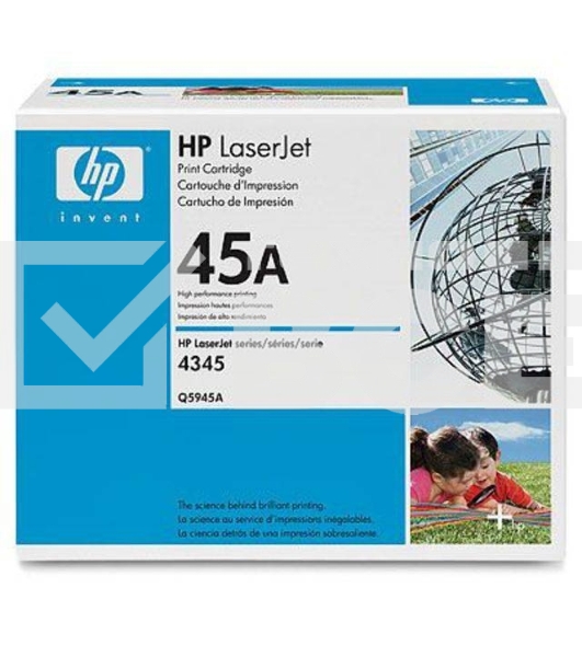 Картридж лазерный HP Q5945A черный для LJ 4345mfp 18 000 стр.