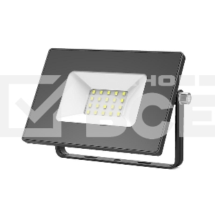Прожектор светодиодный GAUSS 613100320LED 20W IP65 6500К черный 1/16