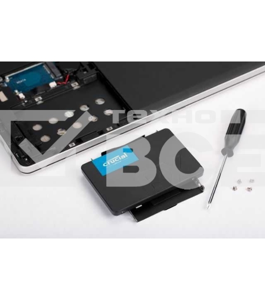 Накопитель SSD Crucial BX500, 1Tb, SATA III, 2.5