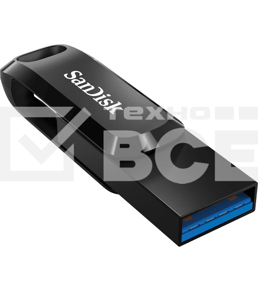 Флешка USB Sandisk 128Gb Ultra Dual Go SDDDC3-128G-G46 USB3.1 черный