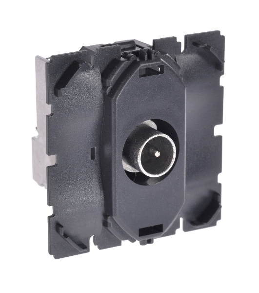 Розетка телевизионная простая оконечная