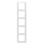 Рамка Valena LIFE 'Белая'. 5-постовая универсальная Valena LIFE. Рамка 'Белая'. 5-постовая универсальная, фото4