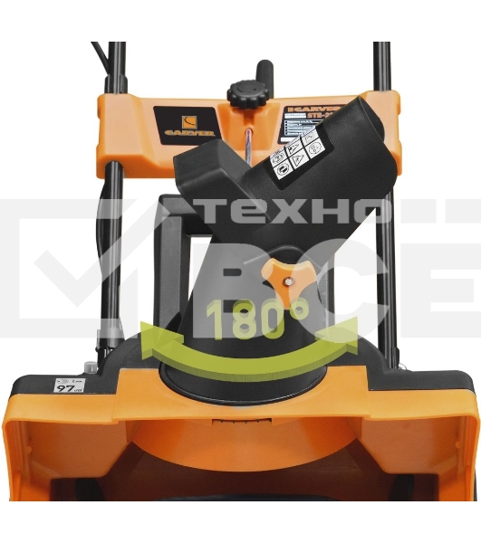 Снегоуборщик электрический Carver STE 2346L 2.3кВт