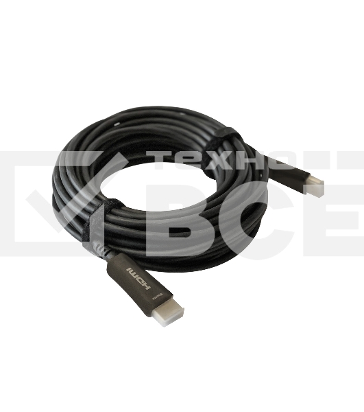 Кабель аудио-видео Digma HDMI 2.0 AOC HDMI (m)/HDMI (m) 30м. позолоченные контакты черный