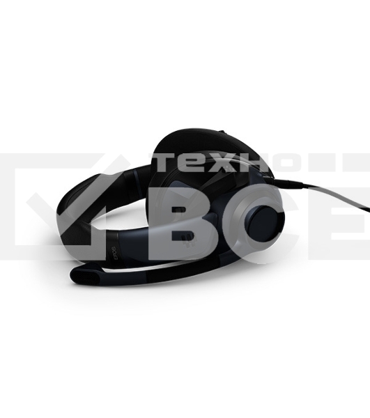 Игровая гарнитура EPOS H6 PRO Closed чёрная (Sennheiser, mini jack 3.5 мм, PC / Soft phone, PS4, Xbox One, Nintendo Switch, Mac OSX, PS5, Xbox Series X)