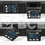 Источник бесперебойного питания On-line ExeGate PowerExpert ULS-1000.LCD.AVR.1SH.2C13.USB.RS232.SNMP.2U <1000VA/1000W, On-Line, PF=1, LCD, 1*Schuko+2*C13 , RS232, USB, SNMP-slot, Rackmount 2U/Tower, металлический корпус, Black>, фото5