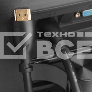 Кабель GCR Premium 1.8m HDMI 2.0, HDR, Ultra HD 4K60 Hz/ 5K30Hz, 3D, Ethernet 18.0 Гбит/с, OD8.0mm, 28/26 AWG, черный