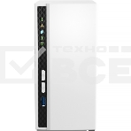 Сетевое хранилище SMB QNAP TS-233 NAS 2 HDD trays. ARM 4-core Cortex-A55 2.0GHz, ram 2 GB (max), 1x1GbE, 2xUSB 2.0 port,1xUSB 3.2 Gen 1, фото2