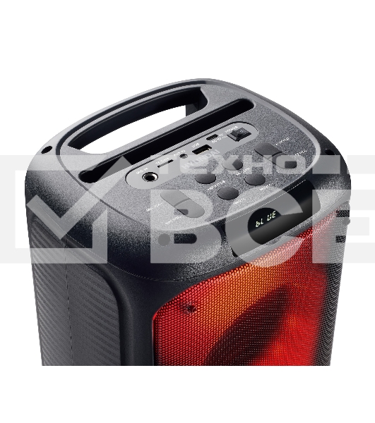 Минисистема Hyundai H-MC1231 черный 40Вт FM USB BT micro SD