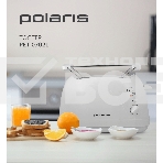 Тостер Polaris PET 0702L 750Вт белый, фото2
