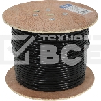 Кабель сетевой Ningbo FTP 4 пары cat5E solid 0.5мм Cu molded 305м серый outdoor стальной трос, фото2