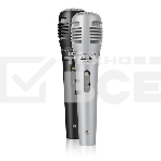 Микрофон проводной BBK CM215 2.5м черный/серебристый, фото2