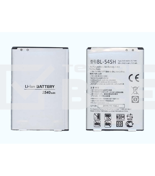 Аккумуляторная батарея BL-54SH для LG Max X155