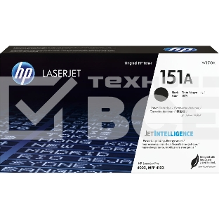 Картридж лазерный HP 151A W1510A черный (3050стр.) для HP HP LJ pro 4003, MFP 4103