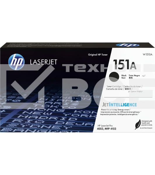 Картридж лазерный HP 151A W1510A черный (3050стр.) для HP HP LJ pro 4003, MFP 4103